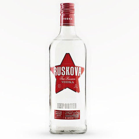 Ruskova Vodka Russian 750Ml