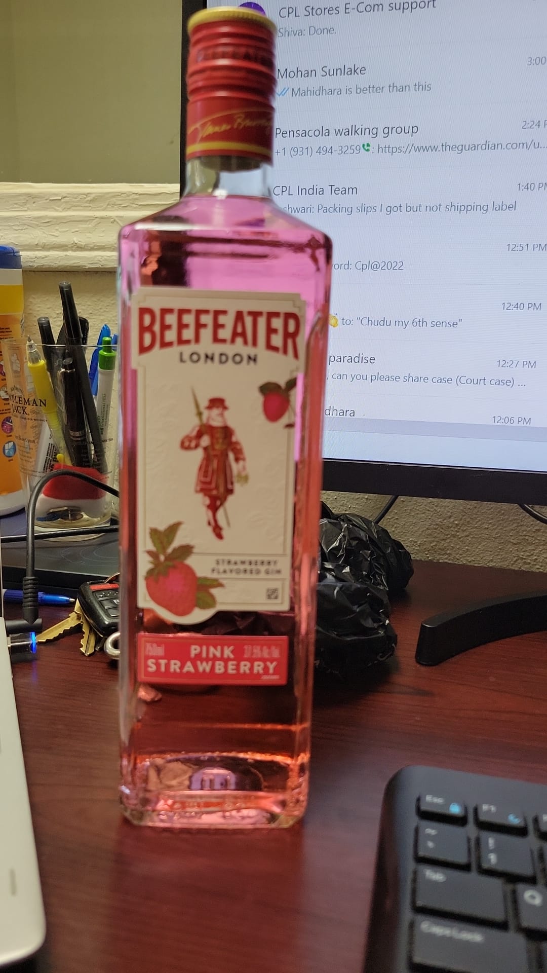 Beefeater London Pink Strawberry Gin - 750ML