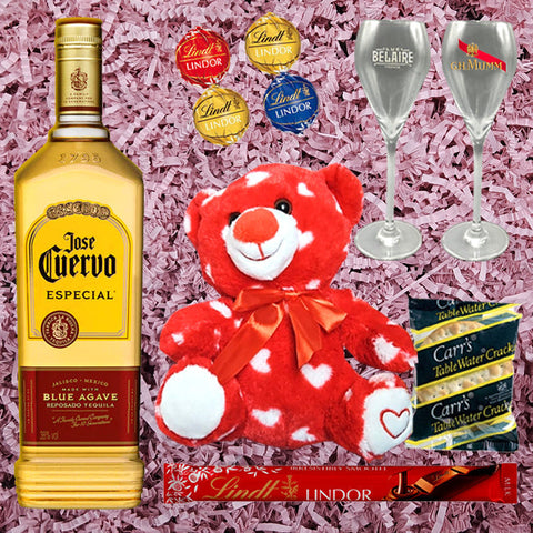 Jose Cuervo Tequila Gold Valentine Gift Pack