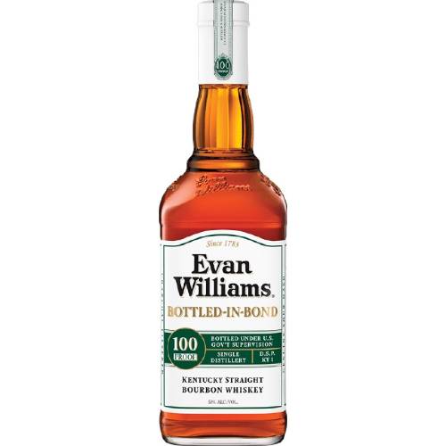 Evan Williams Bourbon White Label - 750ML