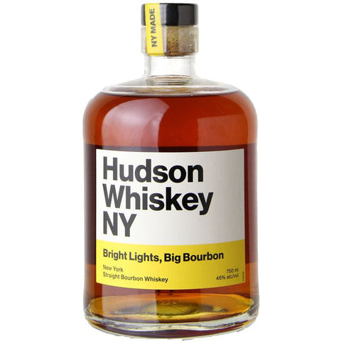 Hudson Whiskey NY - Bright Lights, Big Bourbon 750ML