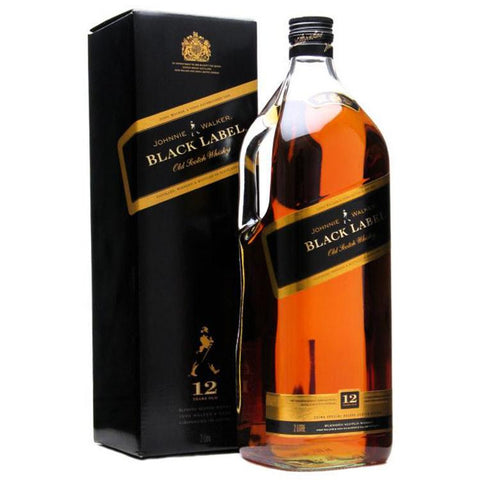 Johnnie Walker Scotch Black Label 12 Year - 1.75L