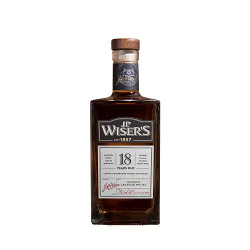 J. P. Wisers 18 year Canadian Whiskey - 750ML
