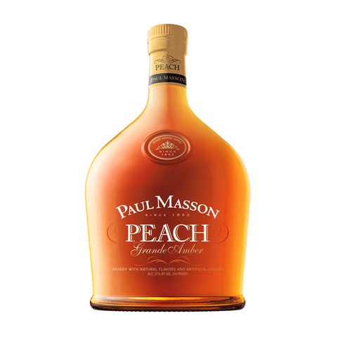 Paul Masson Brandy Grande Amber Peach - 1.75L