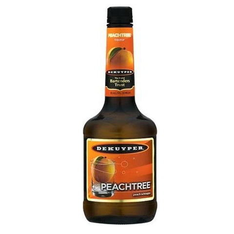 Dekuyper Peachtree Schnapps  30 Proof - 750ML