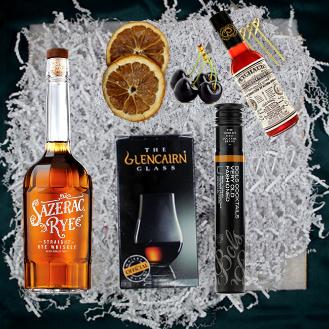 Sazerac Straight Rye Whiskey Gift Pack