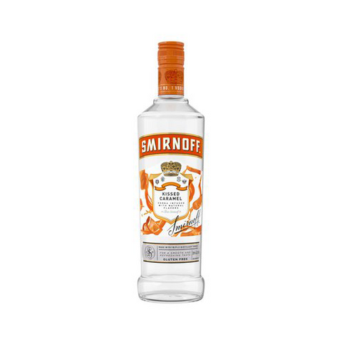 Smirnoff Kissed Caramel (Vodka Infused with Natural Flavors) - 750ML