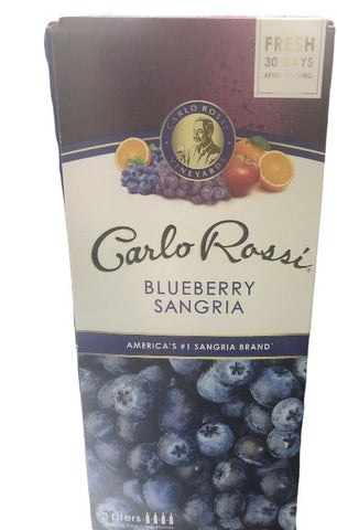 Carlo Rossi Blueberry Sangria - 3L Box